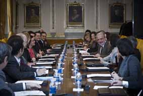Imagen de un momento de la reunión.